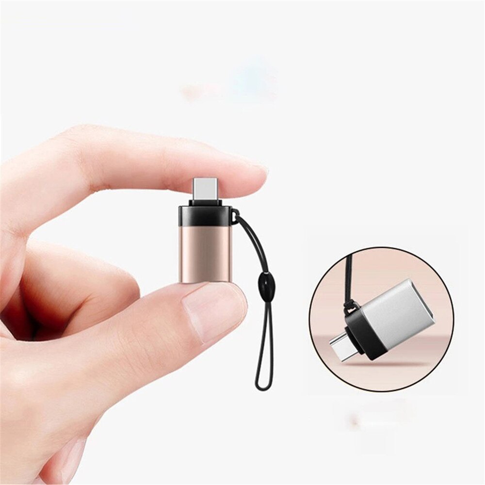 Adaptateur USB C OTG Type C vers USB 3.0 adaptateur type-c câble OTG pour Macbook pro Air Samsung Huawei Xiaomi Oneplus 7 USB OTG