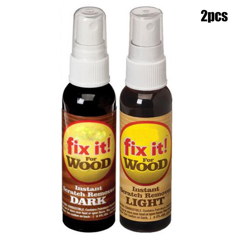 2 Stuks Instant Fix Hout Scratch Remover Reparatie Verf Voor Houten Tafel Bed Vloer UD88