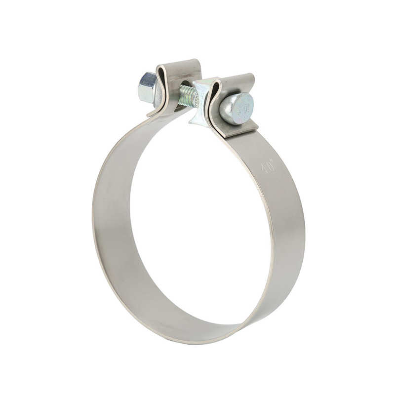 Exhaust Clamps Reliable Sturdy Muffler Clamp High Hardness for Manifold for Downpipe for Header: 4 inches