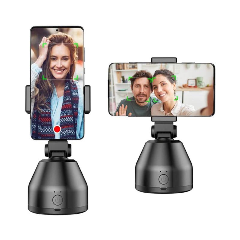Cardán inteligente con seguimiento automático para cámara, soporte para teléfono, seguimiento facial automático, seguimiento de objetos, 360
