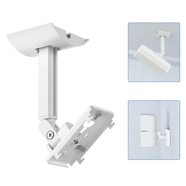 Muur Plafond Luidspreker Stand Rvs Beugel Ondersteuning Geschikt Voor Bose UB-20II/LS535 Derde/ST535 Vierde Generatie: WHITE