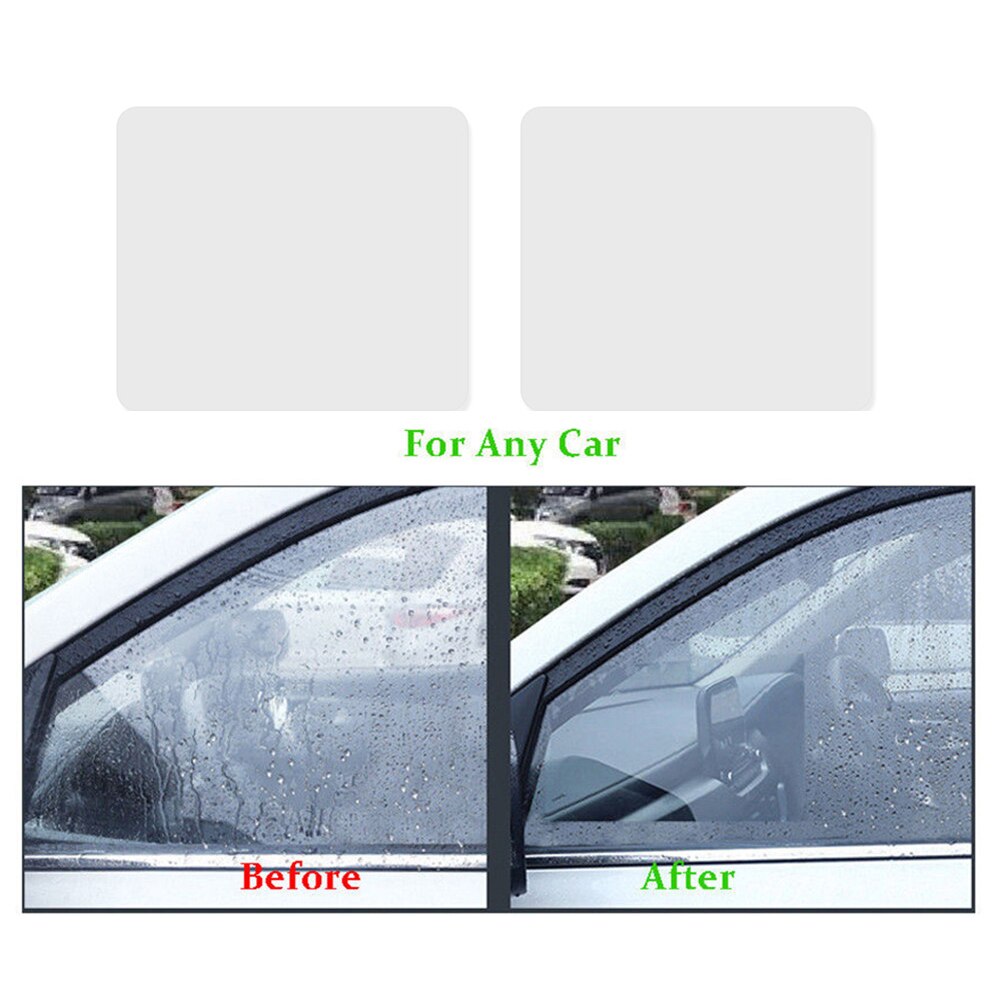 Espejo Universal impermeable 4 Uds pegatina espejo retrovisor para coche película impermeable coche de película impermeable