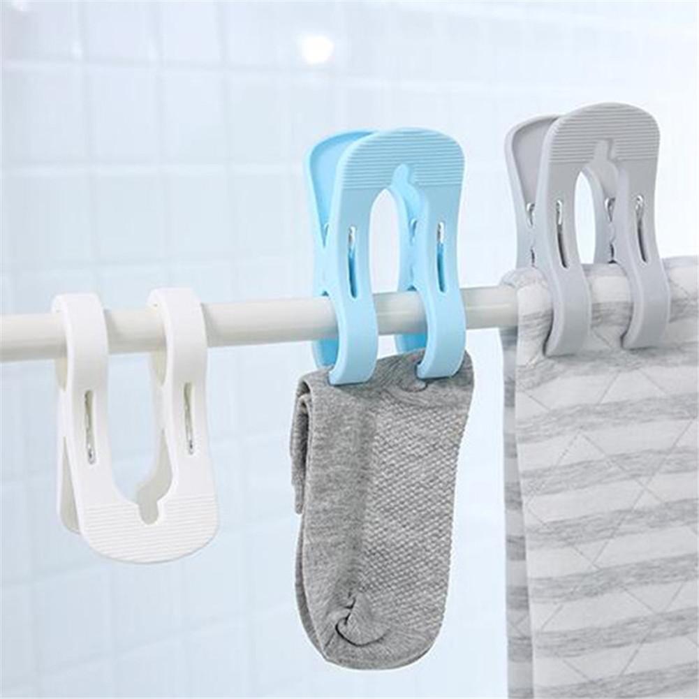 Clips de plástico a prueba de viento, abrazadera grande para ropa, toalla de playa, bastidores de secado para el hogar, organizador de ropa fuerte