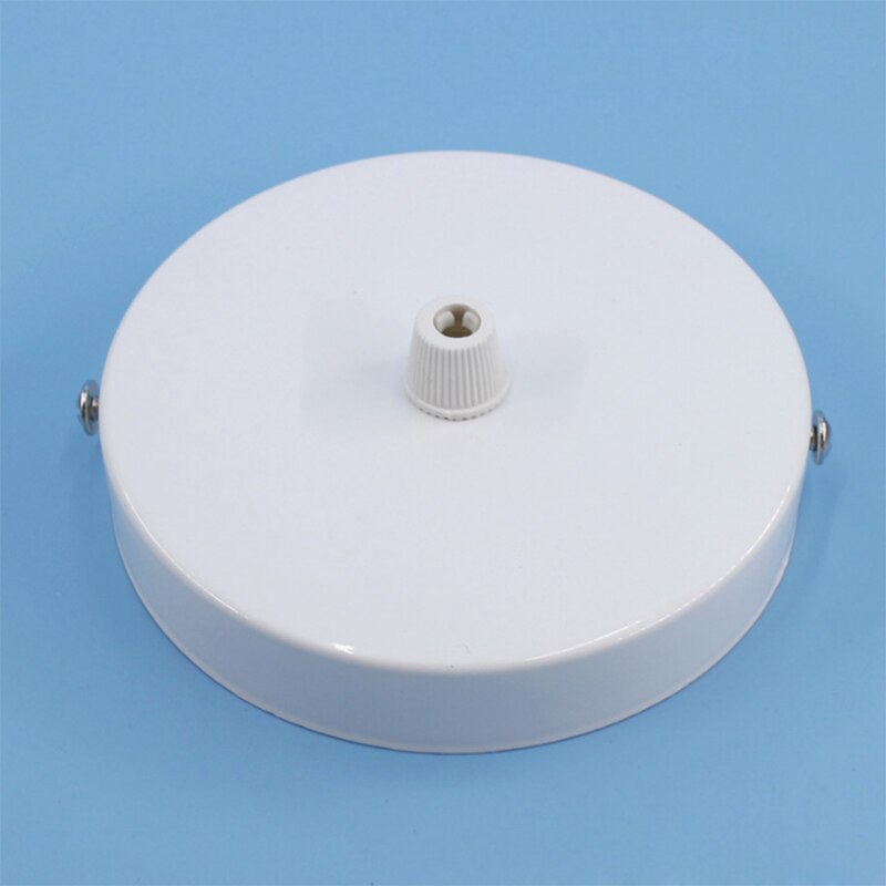 Plafond Plaat Opknoping 8/10/12Cm Chassis Base Retro Lamp Bases Ijzeren Hanglamp Armatuur Plafond Fittings diy Lock Draad Lampvoet