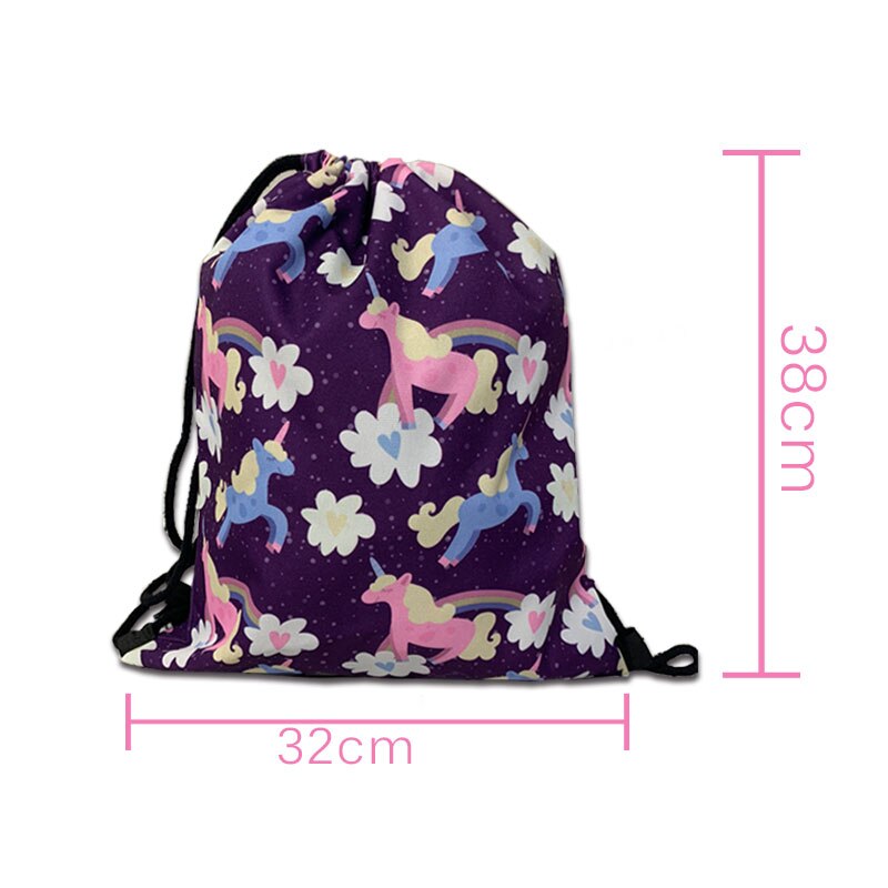 Anime Siren Head Drawstring Bag Backpack Daily Casual Boys Girls knapsack Drawstring Bags Storage Bag Shopping Beach Bags