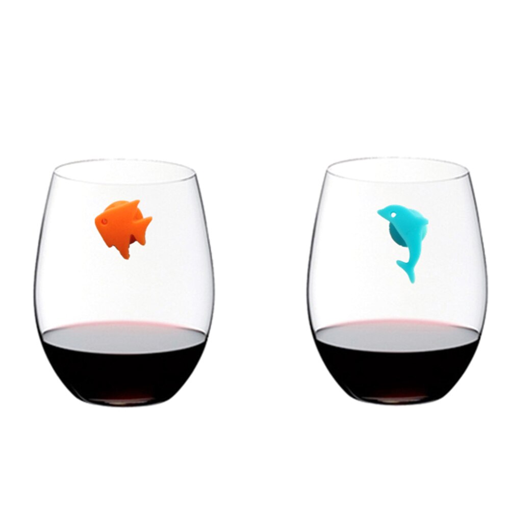 24 Pcs Zee Dieren En Land Dieren Creatieve Wijn Identifier Voor Champagne