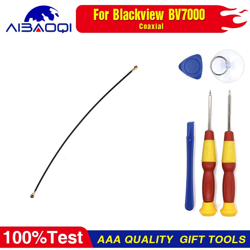 Blackview-100% BV7000 BV7000 pro pantalla LCD Original + MONTAJE DE PANTALLA TÁCTIL PARA Blackview BV7000 BV7000pro herramientas + adhesivo 3M: Coaxial