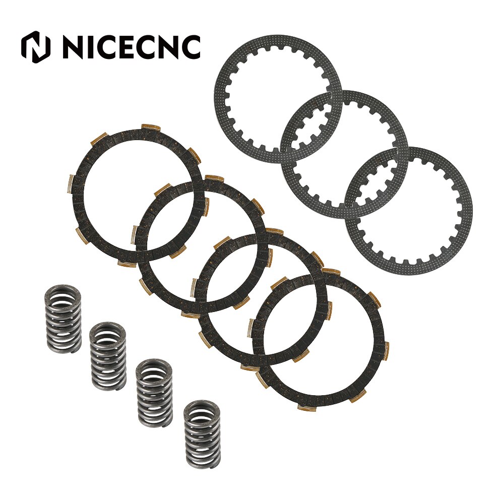 Clutch Wrijving Platen Discs Staal Gedreven Springs Voor Honda CRF100F CRF80F 04-09 11-13 XR100R XR80R 87-04 Crf 100F 80F Xr 100R