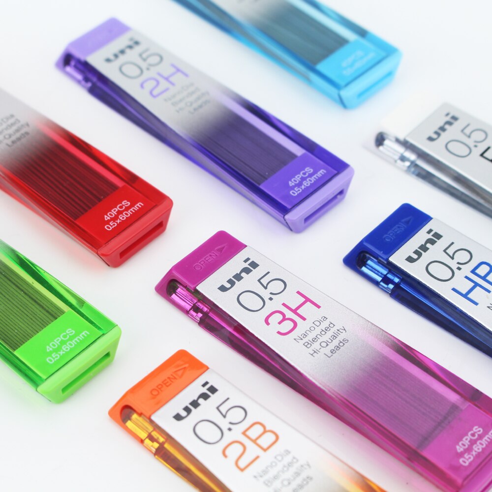 Uni 202ND Mechanische Bleistift Minen Ziehen Spezielle für einstellen von Abfassung Regeln0.3/0.5/0,7 Mechanische Bleistift einstellen