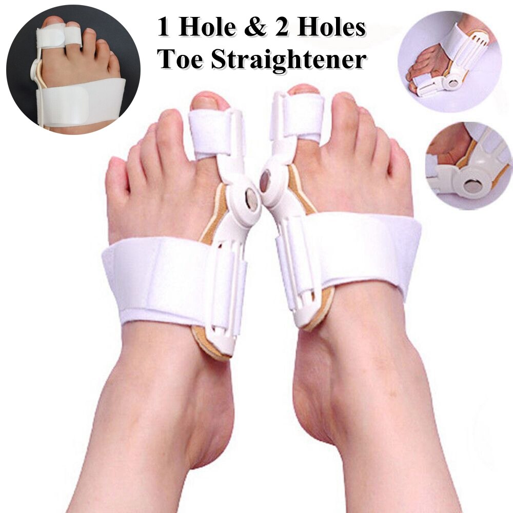 1pc store knogle tå knyst skinne glattejern korrektur tå separator tåbeskytter aflastning hallux valgus begge venstre højre fødder brugt