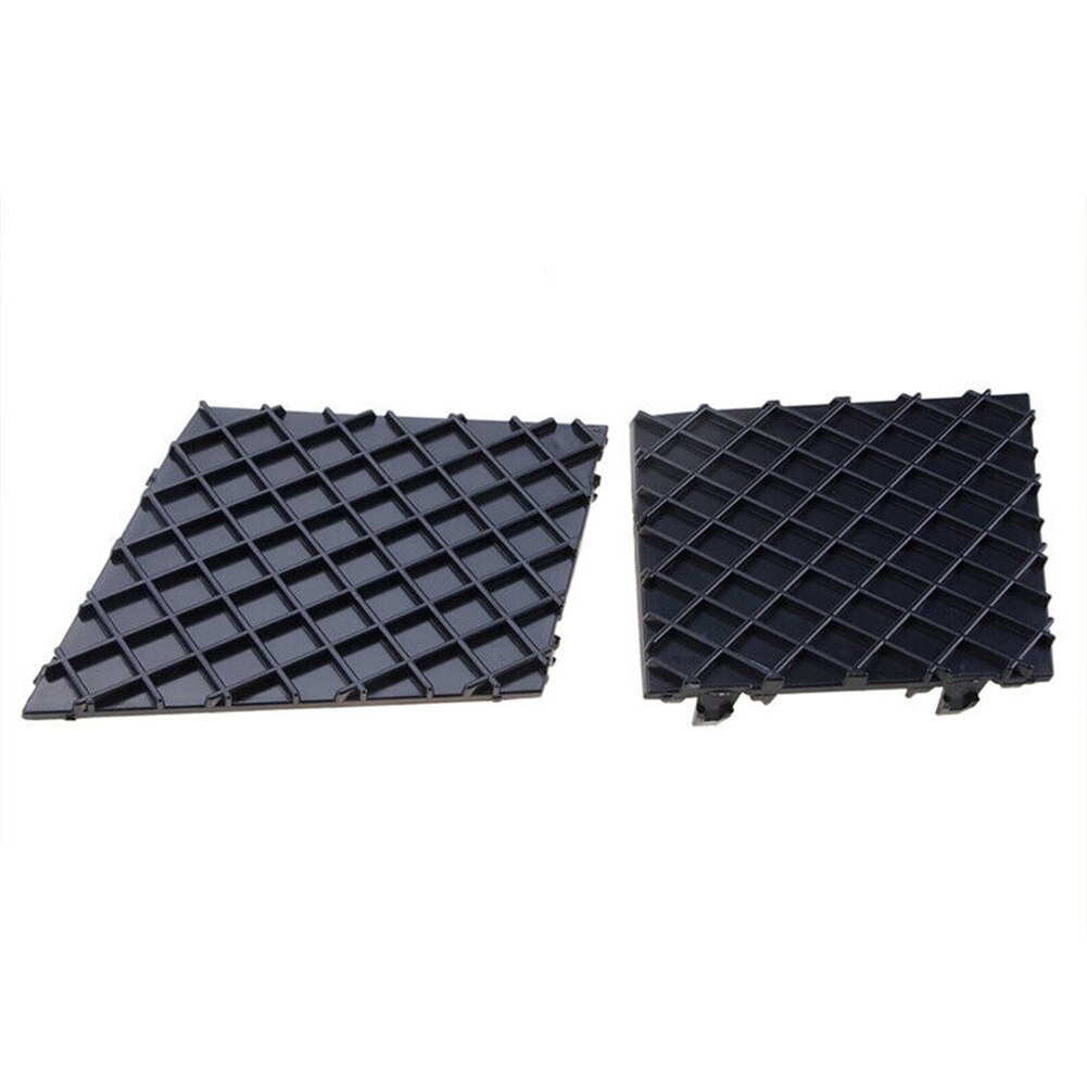 Left&Right Bumper Front Cover Lower Mesh Grill Trim Durable