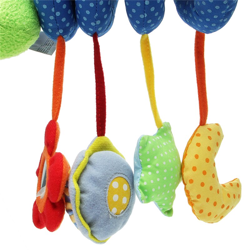 Baby Aktivität Spirale Kinderwagen Auto Sitz Reise Drehmaschine Hängen Spielzeug Rasseln Spielzeug