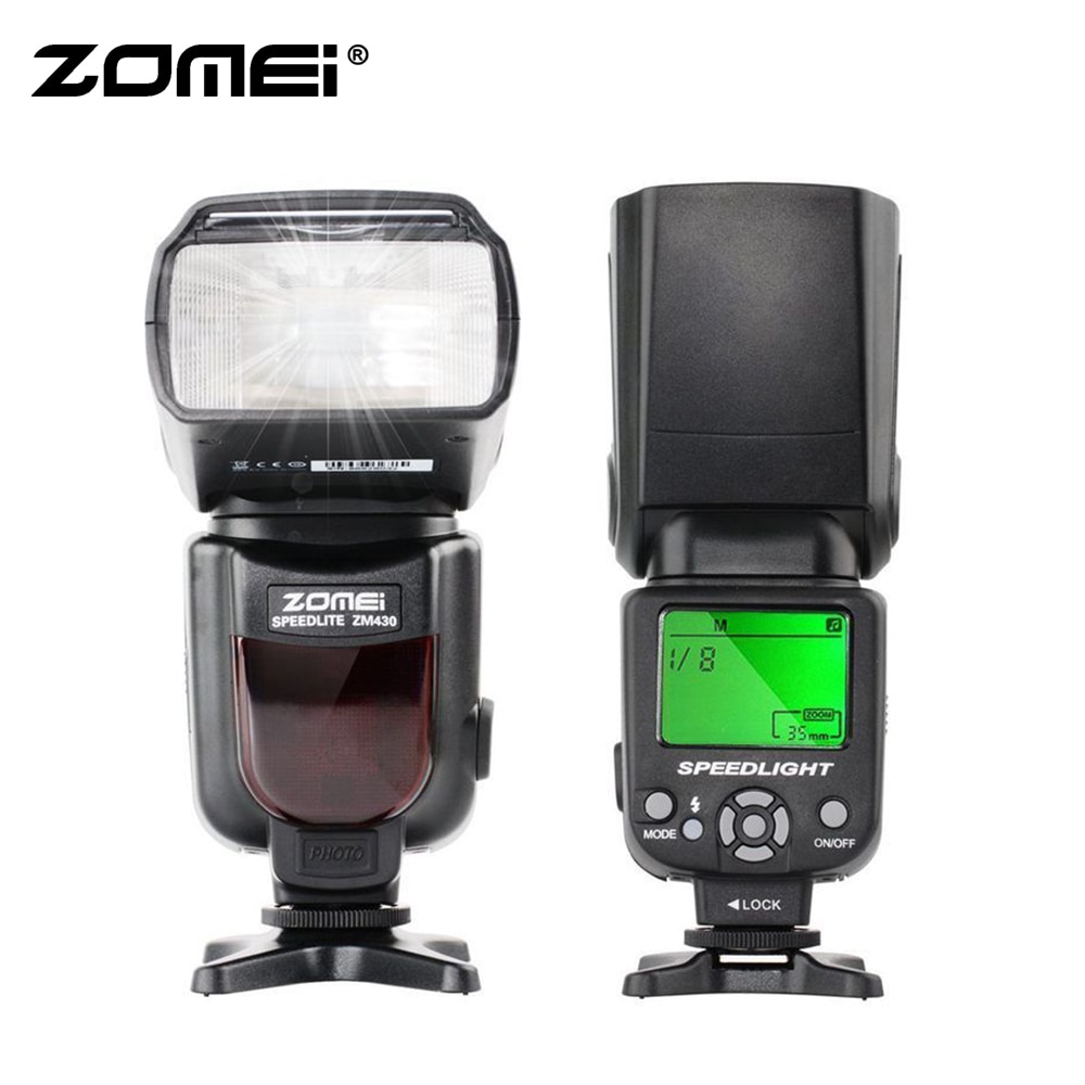 Zomei ZM430 Draadloze Flash Professionele Speedlite Camera Flash Licht met High Speed Sync voor Canon Nikon Digitale SLR Camera