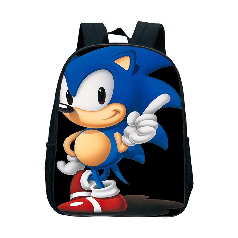 New Mochila Sonic Zaino Delle Ragazze Dei Ragazzi Borse Da Scuola Borse Libro di Scuola Materna Quotidiano Torna A scuola Regalo Per i bambini Del Fumetto Zaino: 19