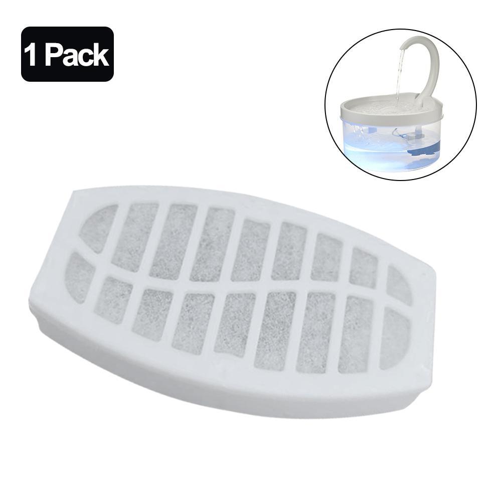1pc Replaced Activated Carbon Filter For Cat Water Drinking Fountain Replacement Filters Pet Dog Fountain Dispenser Accessories