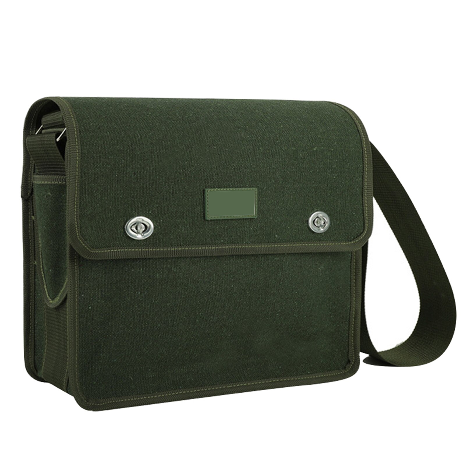 Electrician Tool Storage Bag Multi Pockets Double Layer Thickened Larger Capacity Carrying Canvas Repairing Heavy Duty Portable: 2