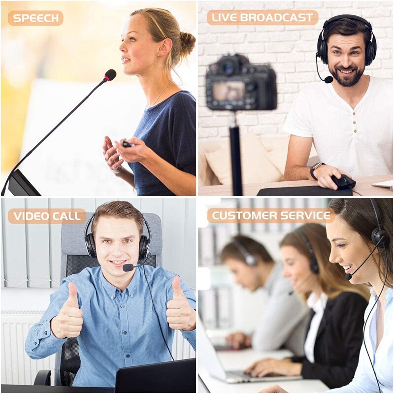 Foam Mini Headphones, 50 Pieces Mini Microphone Windscreen Microphone Covers, 30Mm X 22Mm