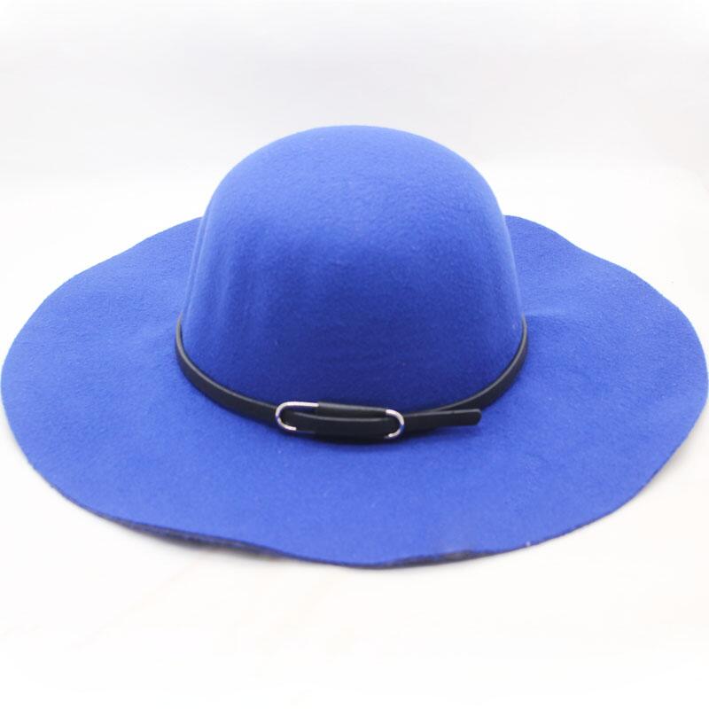 Kvinder vinter klassisk retro damer fedora jazz bredbånd bomuld søde toppe jule top forældre-barn kasket solhat