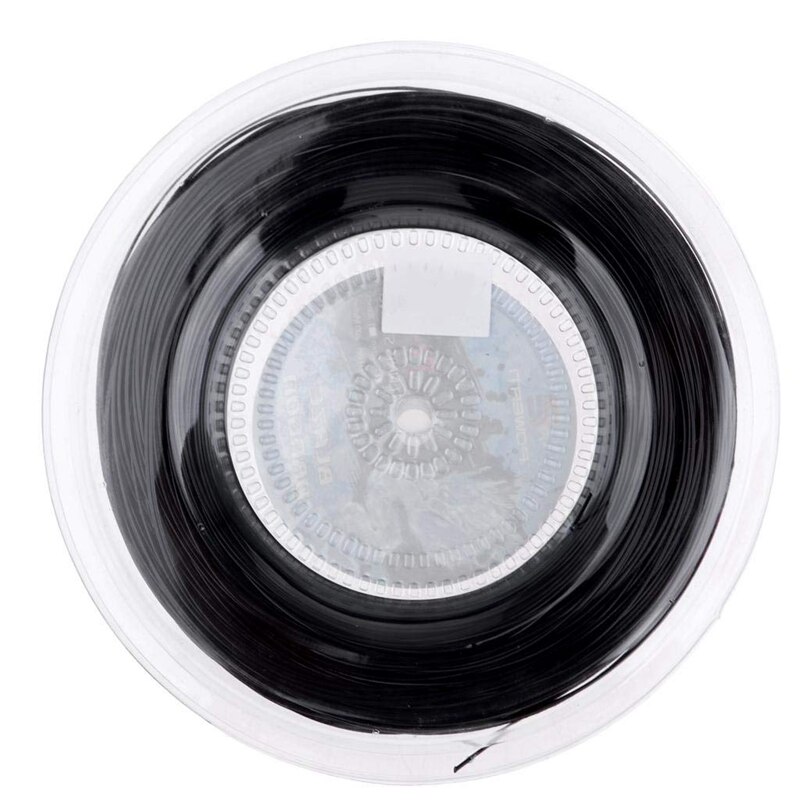 Powerti tennissnaar 4g polyester trainingsracket snaar 200m rol gym sport (1.25mm)