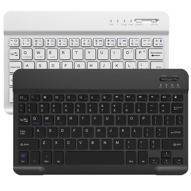 Portable Mini Wireless Bluetooth Keyboard Phone Tablet Keyboard for Apple iOS iPhone iPad Windows Android Tablet Smartphone