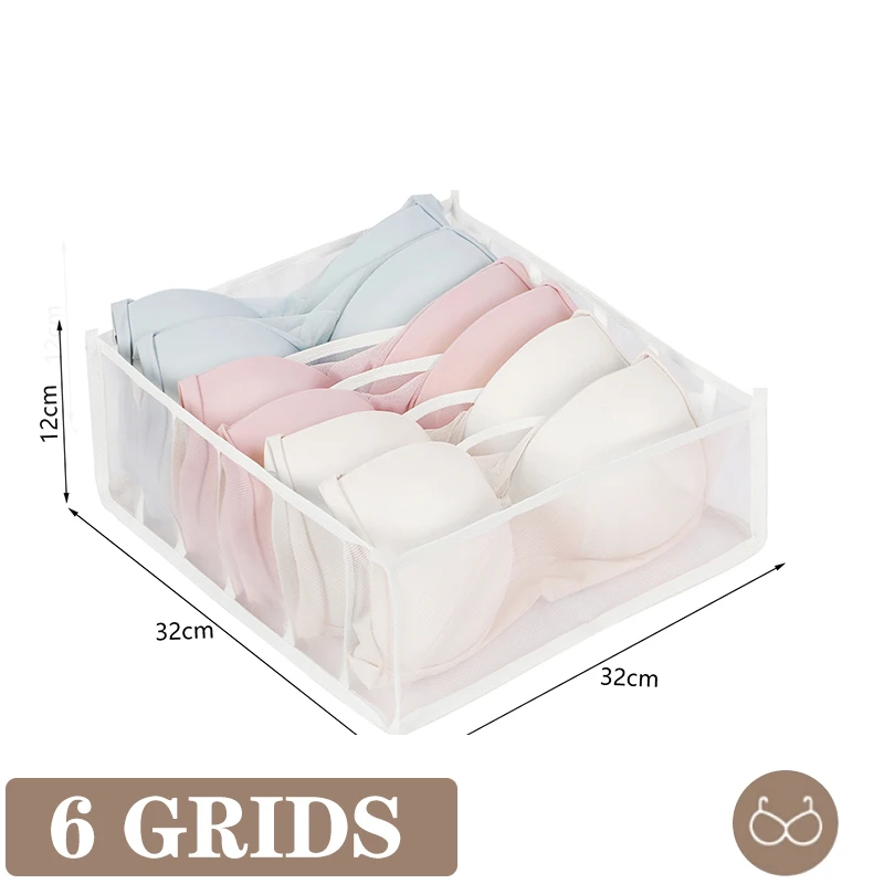 Wardrobe Clothing Divided Storage Underwear T-Shirt Sock Organizer Bra Socks Cabinet Drawer Organizer Jeans Closet Storage Box: DEEP BLUE