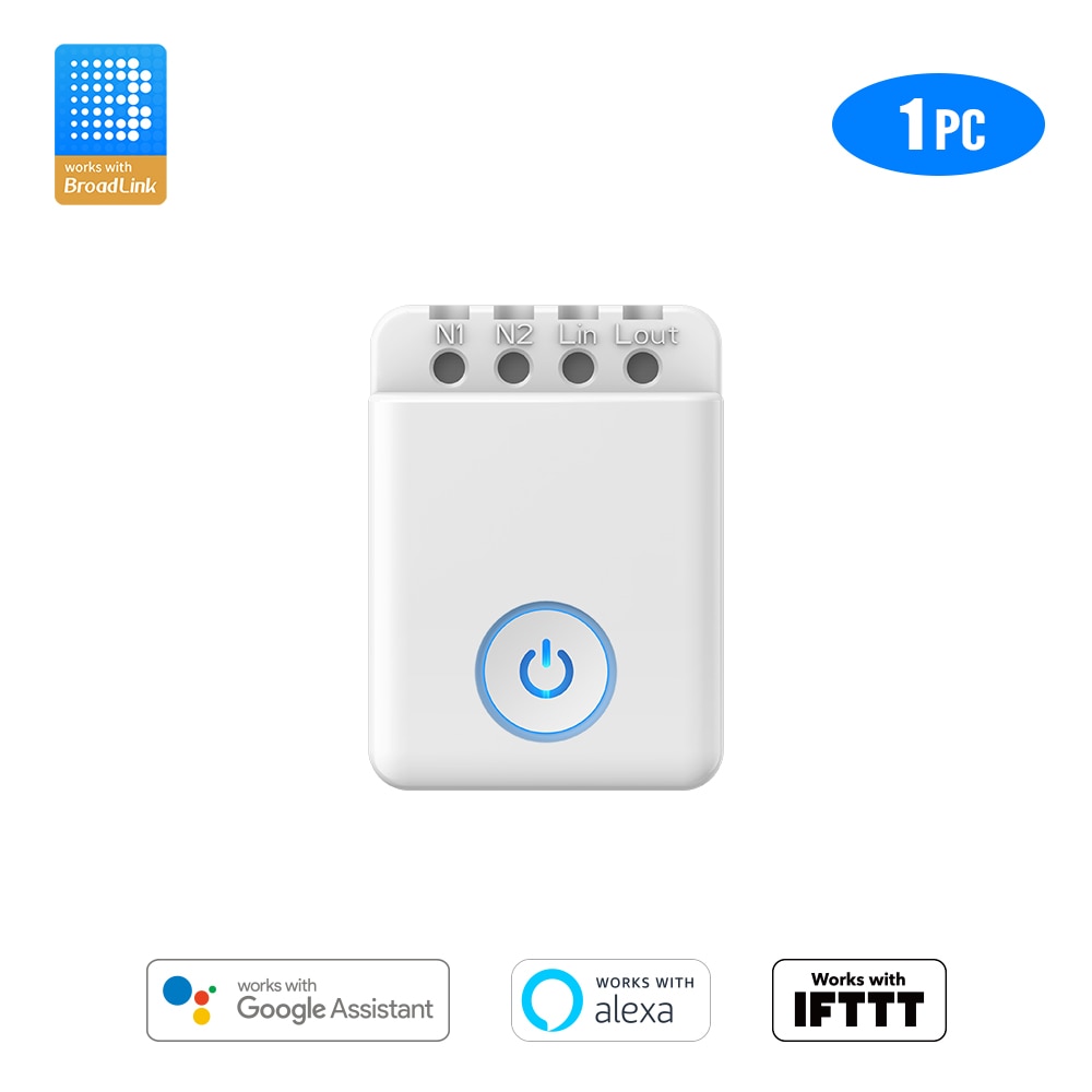 Bestcon MCB1 Diy Wifi Controle Box Smart Draadloze Lichtschakelaar Werken Met Google Thuis En Alexa