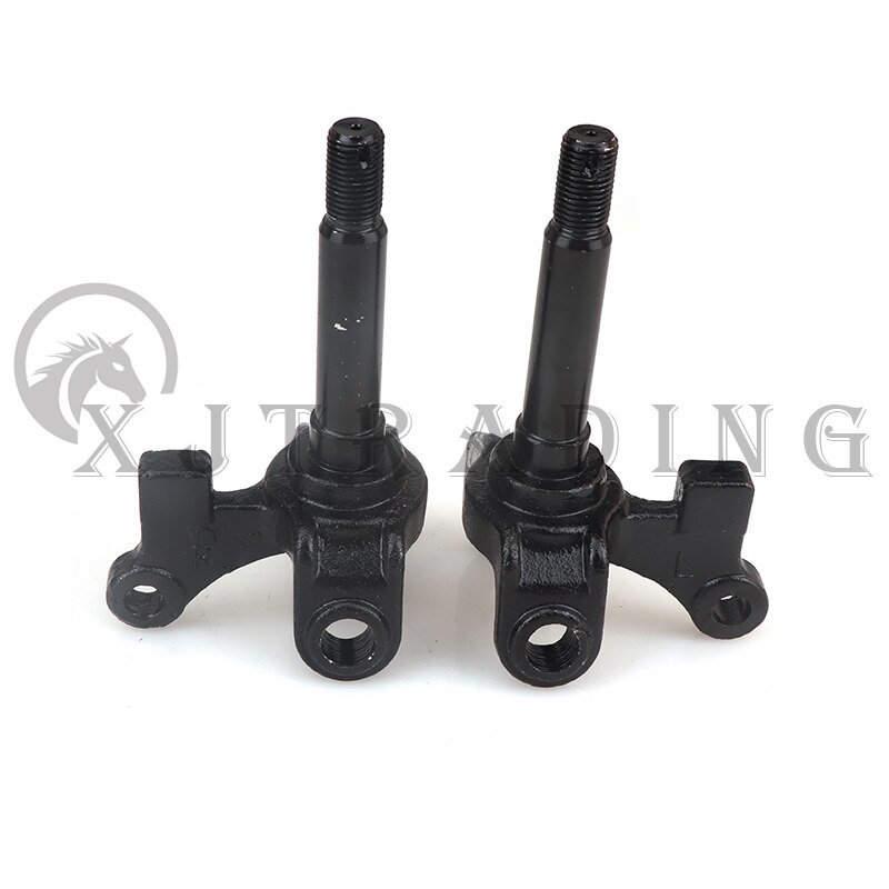 1 Paar 17Mm Steering Strut Knuckle Spindel Fit Voor Drum Brake Hub Van Atv 110cc 125cc 200cc 150cc Gaan kart Buggy Utv Fietsonderdelen