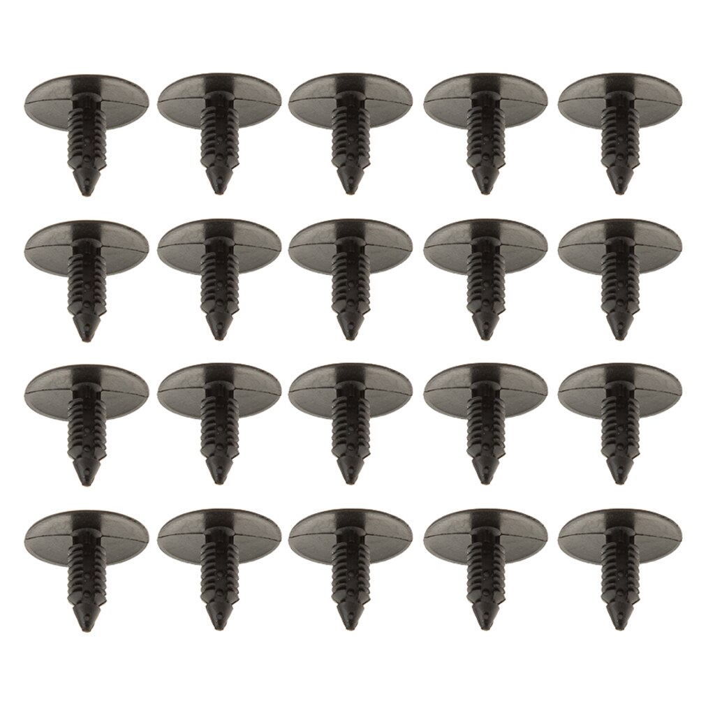 20 Pcs Auto Fastener Clip Car Body Push Retainer Pin Rivet Bumper Door Trim Panel Retainer Fastener For Jeep Cherokee 6506005AA