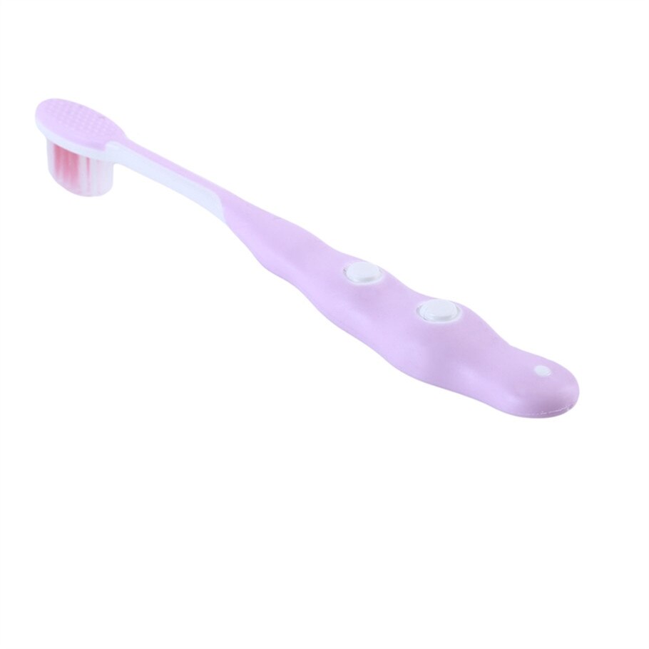 Ruiwjx 2 unidades/pacote criança escova de dentes pele macia grande cabeça língua pele limpa escova de dentes do bebê
