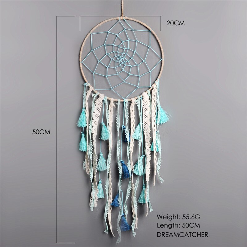 nordisch Quaste Traum Fänger Zimmer Dekoration Schlafzimmer Dekor Windspiele Bauernhaus Rosa Zauberstab Kunst Hängen: D7219