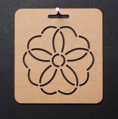 1 stk akryl torn sub broderi mal quilting tegnet tracing board håndlaget gjør-det-selv-patchwork-verktøy sytilbehør: N
