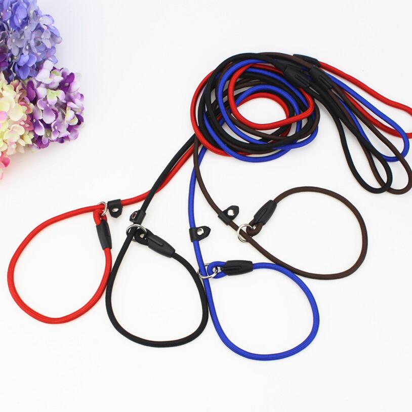 1.4 m Lopen Hondenriem Kleine en Middelgrote Hond Ronde Nylon Touw riemen Hond Keten Golden retrievers huskies Tractie Riem lock