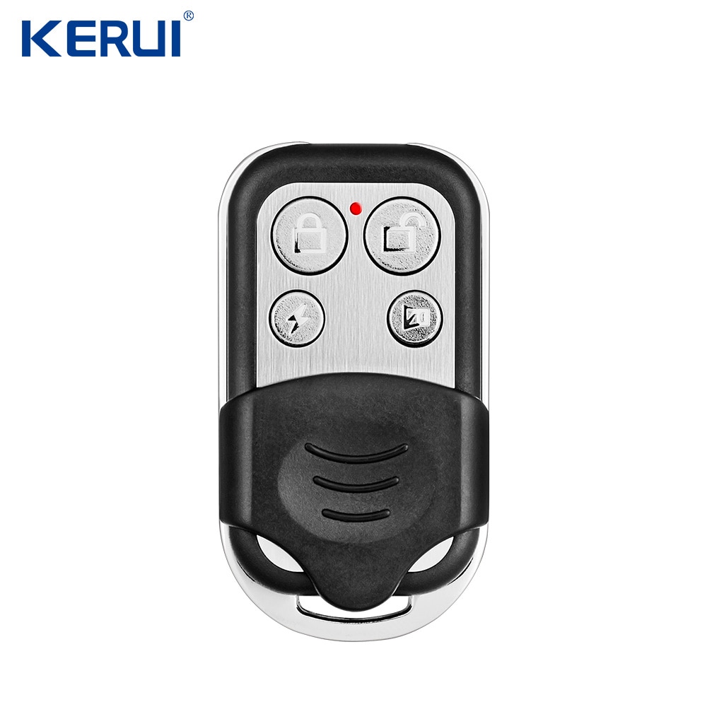 Kerui  rc528 metal bærbar fjernbetjening 433 mhz alarm tilbehør controller til hjemmesikkerhed alarm system touch tastatur