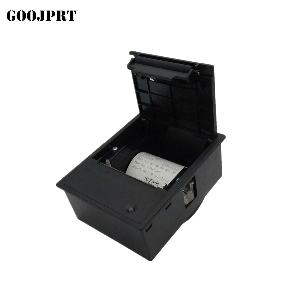 2 inch embedded thermal label printer USB or RS232 auto human scale printing machine Optional support Control Lock opening cover
