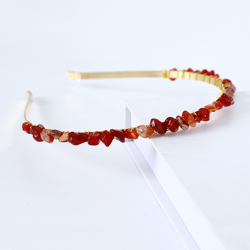 Bloem Prinses Hoofddeksel Strass Diamant Hoofdband Parel Voor Meisje Vrouwen Bruids Haarband Bruiloft Haaraccessoires: Roze