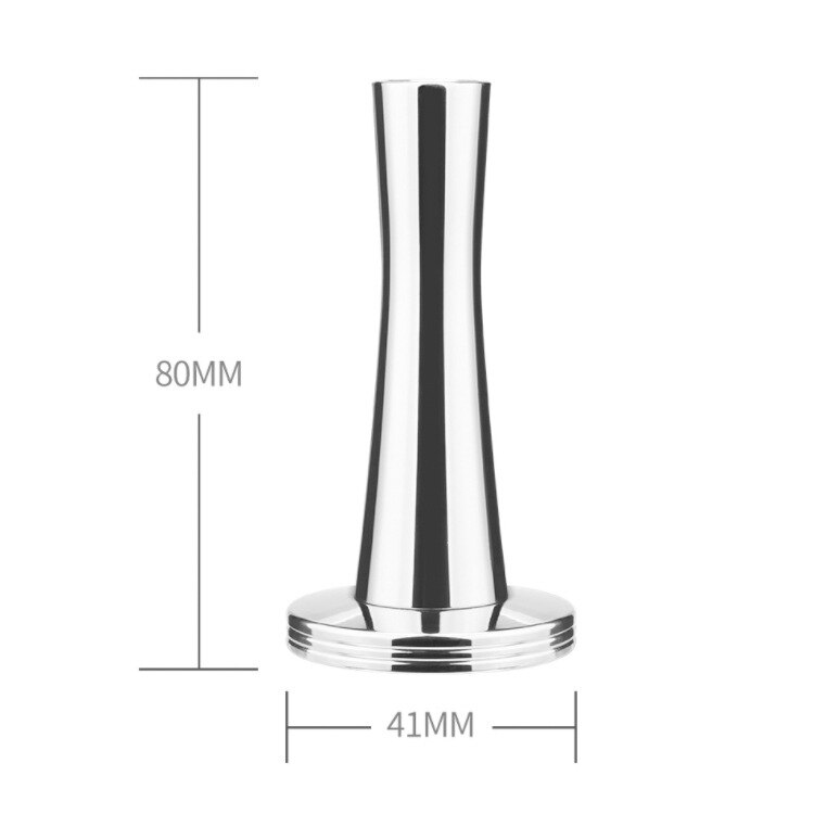 Stainless steel coffee capsules espresso capsules reusable Nespresso stainless steel coffee filter powder press: 41mm Compactor