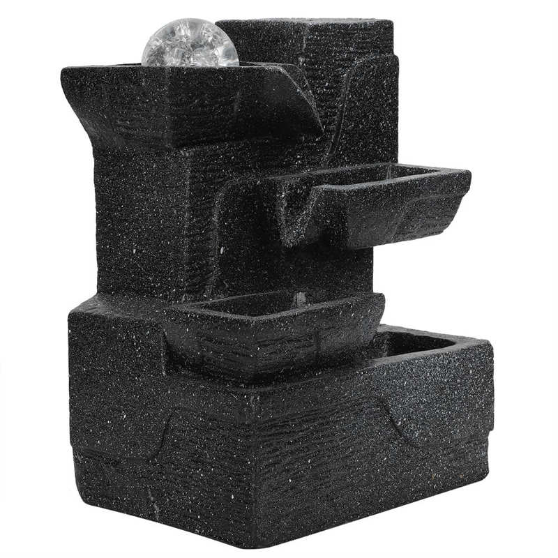 Waterfall Fountain Indoor Tabletop Fountain Office for Home