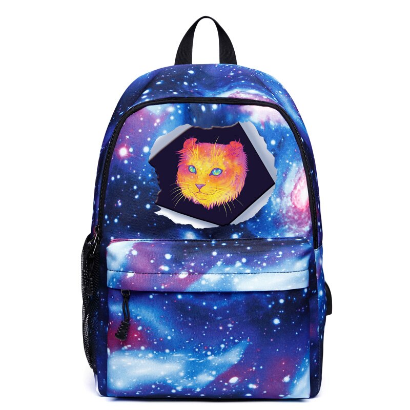 Mochilas escolares de carregamento usb lona mochila sacos de escola para adolescentes menino meninas grande capacidade de viagem mochila: 05