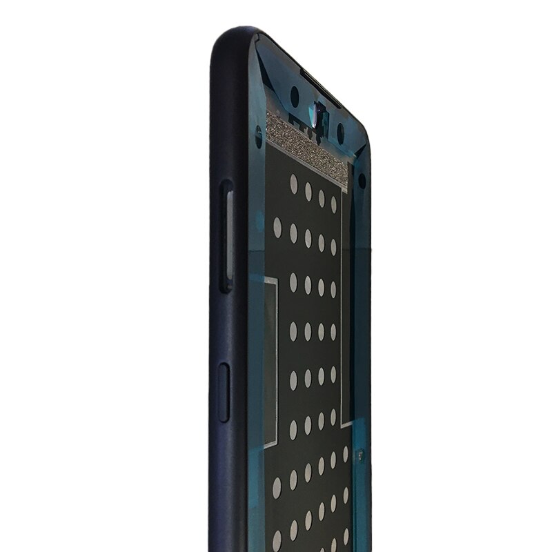 Pour nokia 6.2 7.2 central en métal, support de dossier avec touches latérales, support de dossier