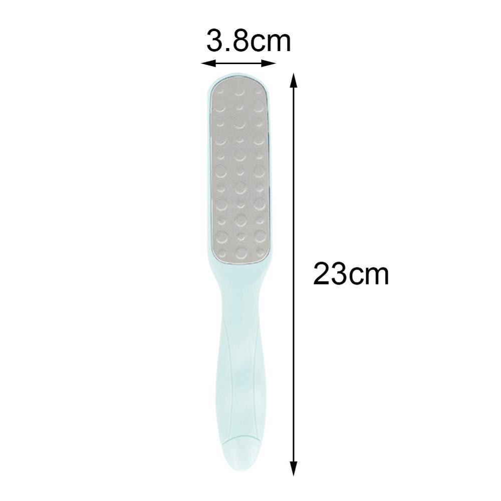 Stainless steel Double Side Foot File Hard Skin Rasp Grater File Pedicure Foot Remover Grater Dead Callus Heel Q6Z7