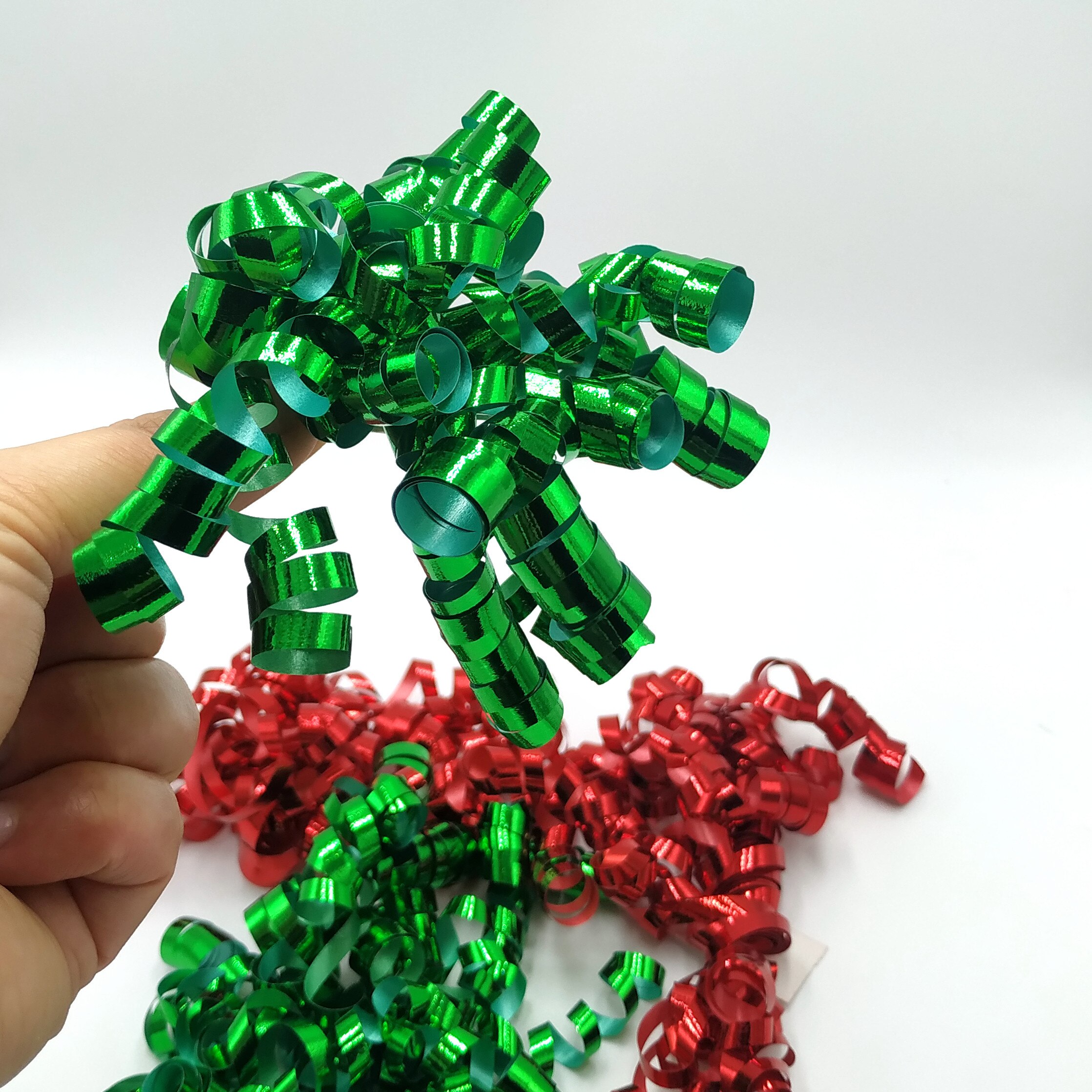 20Pcs Curly Bows Wrap Bows 5 MM*10 Strip