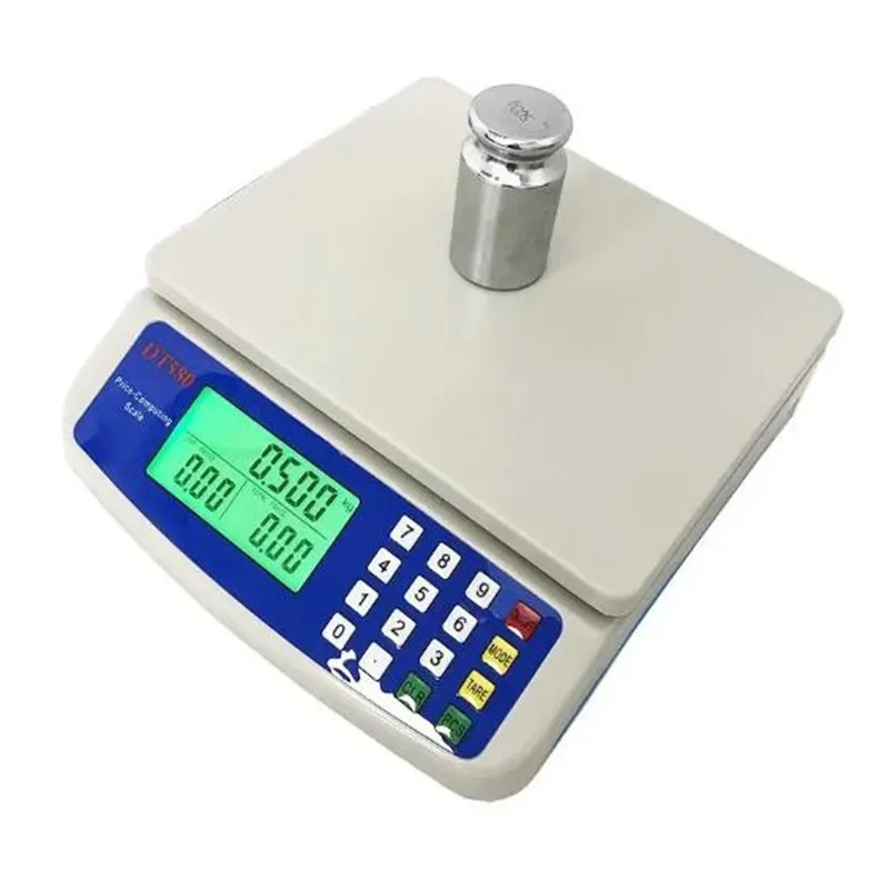 business 30kg/1g Digital Package Postal Floor Scale Electronic Weighing Food Luggage Platform Scale