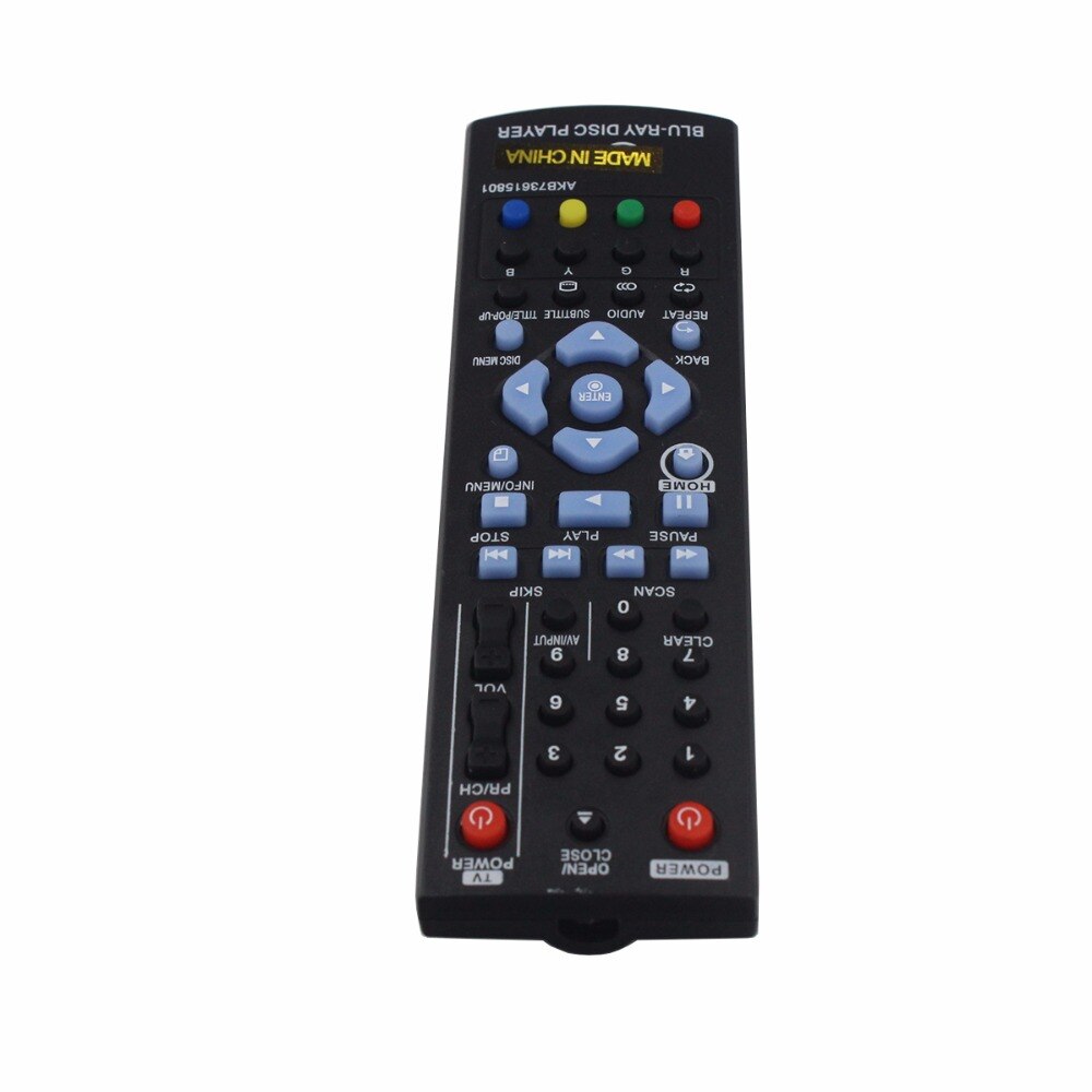 For LG REMOTE CONTROL BP125 & BP325 BLU RAY PLAYER AKB73615801