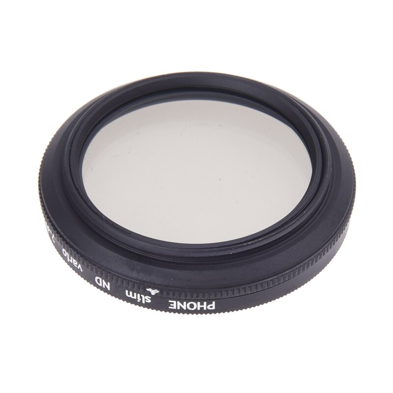 Objectif de téléphone portable 37mm, objectif CPL Android smartphone, filtre de densité neutre, filtre polarisant circulaire ND2-ND