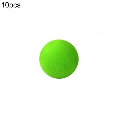 10Pcs Golf Balls Practical Durable EVA Supersoft Foam Balls for Indoor Outdoor Sports Golf Training Accessories: Green