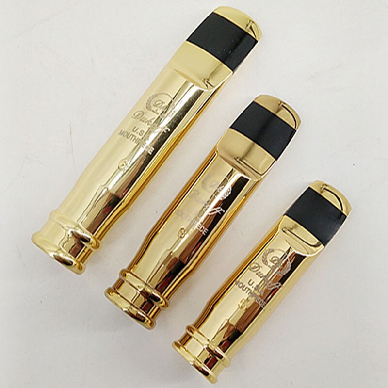 Music Fancier Club Tenor Soprano Alto Saxophone Metal Mouthpiece Gold Plated Sax Mouth Pieces Accessories 5 6 7 8 9