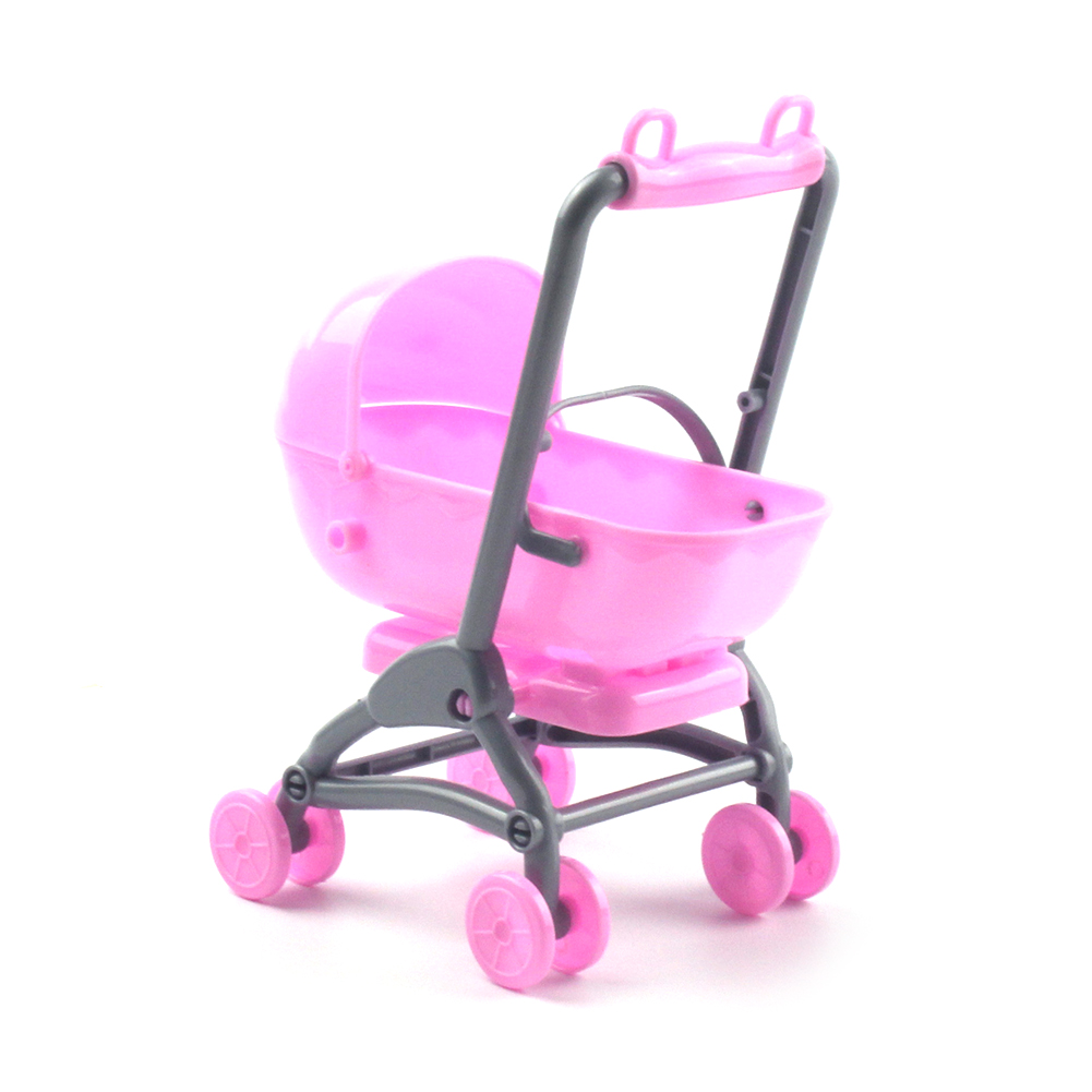 2 in 1 bambino Passeggino Carrozzina Modello Giocattolo per Bambini FAI DA TE in Miniatura Accessori Casa Delle Bambole Regalo Del bambino