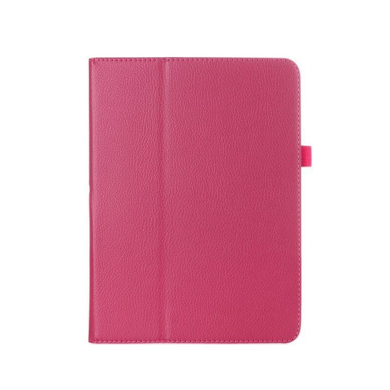 Litchee flip matte caso de couro do plutônio para samsung galaxy tab 3 10.1 polegada p5200 p5210 p5220 GT-P5200 tablet capa protetora + filme + caneta: rose