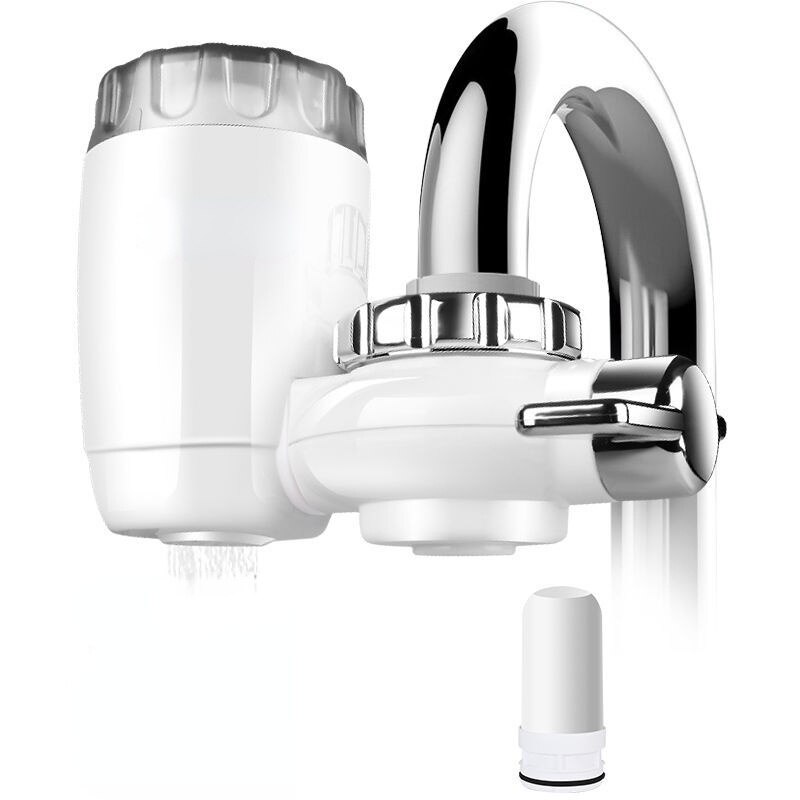 Wasserfilter Wasserhahn Filter Allgemeine Küche klopfen Wasser Vor Filterung Direkt Trinken Luftreiniger Wasserhahn Verlängerung klopfen Wasser Filter: 1 Filter Element