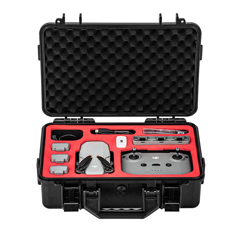Estuche de almacenamiento portátil para Dron DJI Mini 2, Maleta de ABS impermeable a prueba de explosiones, caja rígida, accesorios para DJI Mavic Mini SE: DJI Mini 2 Case 2